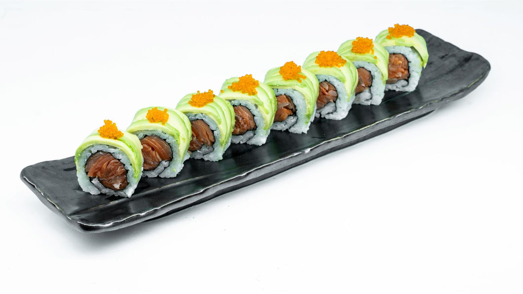 Sockeye Salmon with Avocado Roll