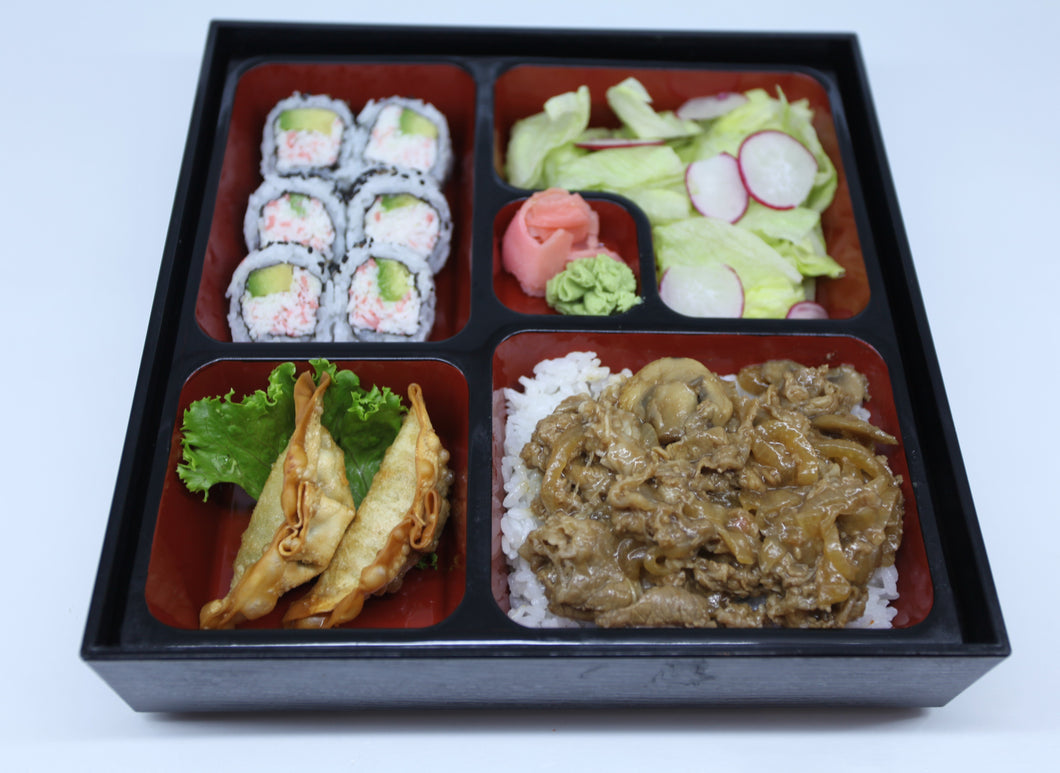 Beef teriyaki Bento box